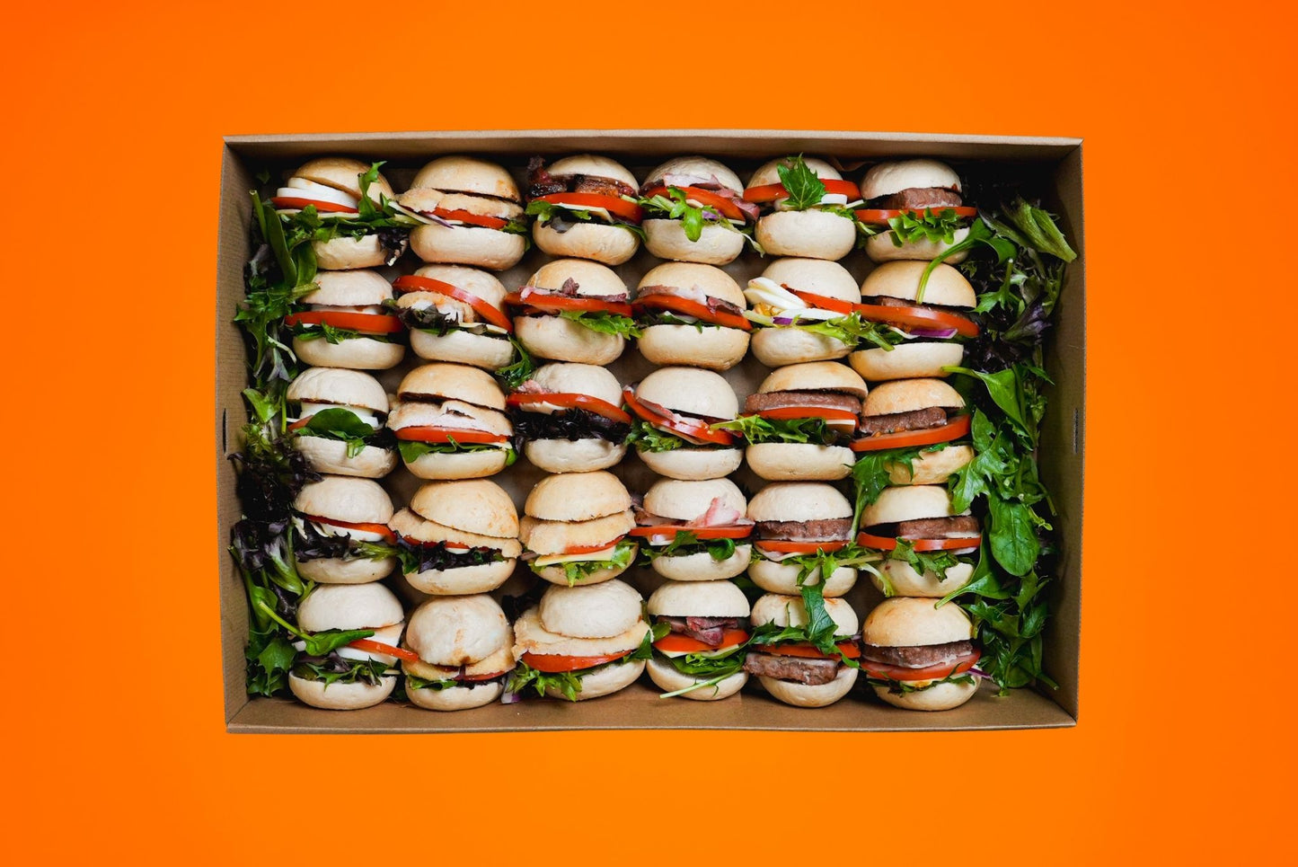 Classic Slider Sandwiches Collection - 30 Slider Buns/Box