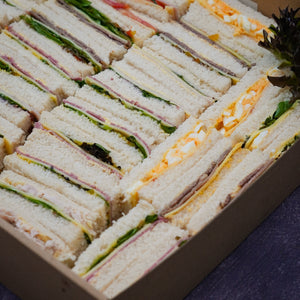 Finger Sandwich Platter - 50 Pairs/Platter