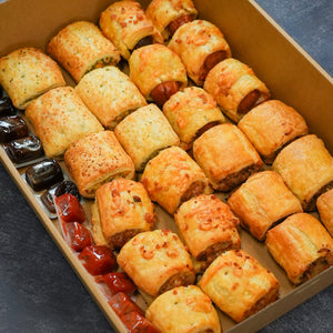 Mixed Sausage Rolls Collection - 24 Pieces/Box