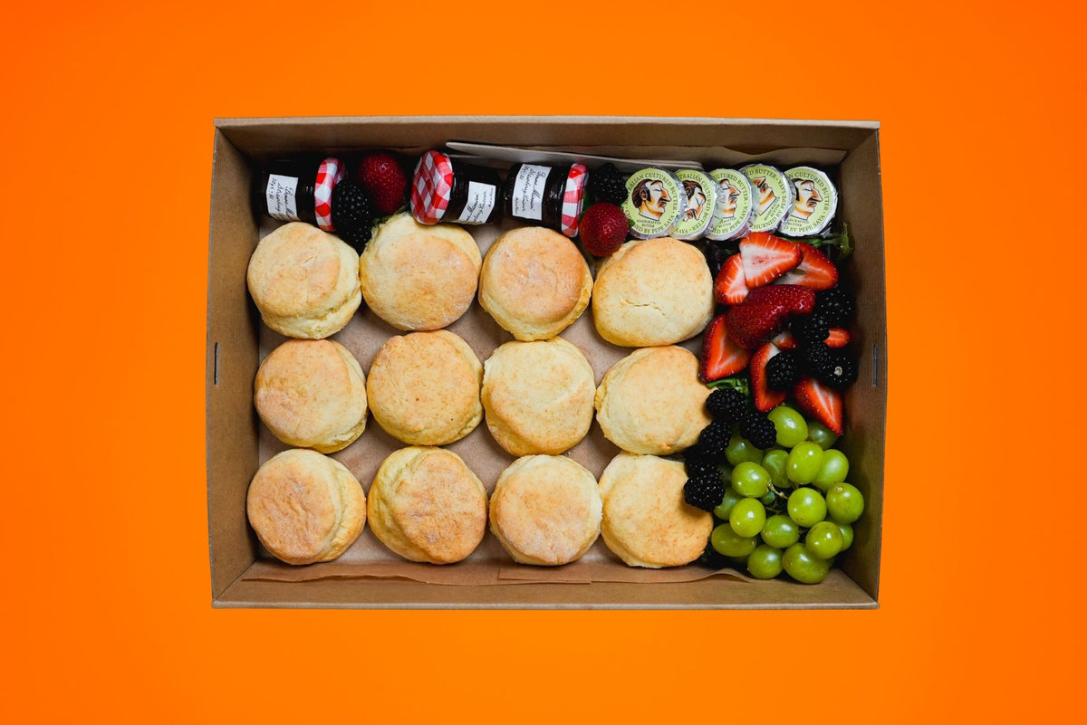 Tea Time Scones and Fruit Platter (VEG)